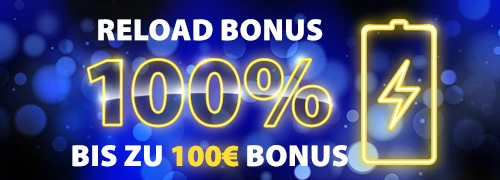 100% Reload Bonus ⚡